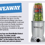 Win a Nutribullet Select from The Dominion Post