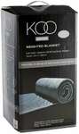 KOO Elite Weighted Blanket Charcoal/Pink for $90 (Was $170) @ Spotlight