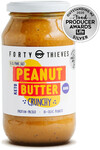 Forty Thieves Crunchy/Smooth Peanut Butter 500g $0 + $5 Shipping / $0 CC (Auckland) @ Forty Thieves (One Per Customer)