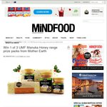 Win 1 of 3 UMF Mother Earth Manuka Honey Range Prize Packs from Mindfood