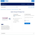 Transfer American Express Points to Qatar Airways Avios & Receive 20% Bonus @ American Express