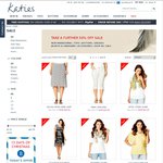Katies - Take Further 50% off Sale Stock, 40% off Full Price Dresses, Free Shipping Min Order $100