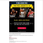 NBA League Pass Free Trial January 19-25