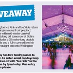 Win 1 of 2 Family Passes to The Wellington Ice Rink and Ice Slide from The Dominion Post