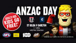 AFL: Saints Vs. Blues, Apr 25, Buy 1 Adult Ticket, Get up to 5 Free Kids Tix [Wellington]