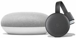 Google Nest Mini & Chromecast 3 Bundle for $108 - Chalk or Charcoal at Noel Leeming