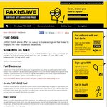 PAK'nSAVE - Save 40c/Litre on Fuel with $200 Spend or 20c/Litre with $150 Spend