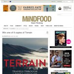 Win 1 of 6 Copies of Terrain (Book) from MindFood