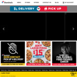 Value Pizza $4, Extra Value Pizza $6, Traditional Pizza $8, Gourmet Pizza $10, Garlic Bread $2 @ Domino's (Selected Stores)
