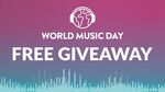 World Music Day 2022 Free Giveaway (Collection of Audio Files) (Was $85) @ Fanatical