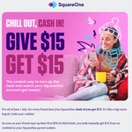 $15 for Referrer, $15 for Referee (After Referee Adds $50 to Child Fund) @ SquareOne App (Money App for Kids)