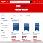 50% off SCA Tool Cabinet and Chest Combos: 21 Inch $114.99, 22 Inch $268.99, 34 Inch $372.09 @ Supercheap Auto (Club Members)