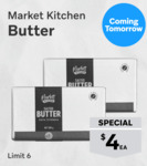 Market Kitchen Butter 500g $4, Spark Samsung Galaxy A05s 128GB $199, Kids/Infant Licensed Clothing $10 (Exclusions Apply) @ TWH