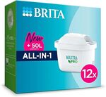 BRITA MAXTRA PRO All in One Water Filter Cartridge, Pack of 12 $97.66 Delivered @ Amazon UK via AU
