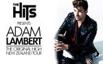 Win a Double Pass to See Adam Lambert, Merchandise, VIP (Jan 22) from The Hits