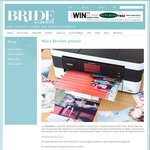 Win 1 of 2 Brother MFCJ4620DW Colour Inkjet Printers (Worth $250) from Bride & Groom Mag