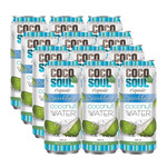 Coco Soul Organic Sparkling Coconut Water 12x 355ml $24 + Shipping ($0 with $80 Spend / C&C) @ Union Jack's