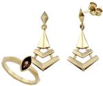 Win a Navette Ring with Smokey Quartz and 9c Gold Montezuma Drop Earrings (Valued at $700) from Womans Day