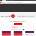 3 Months Free Unlimited Broadband Offer from Vodafone - Now Includes VDSL - (from $69.99 P/M with on Account Mobile Discount)