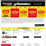 Dick Smith W/E Sale: $25 off $99, $45 off $300, $70 off $500, $95 off $1000 | Sony SRS-X3 $103, Belkin N300 $74