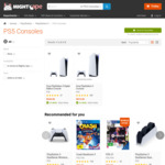 PlayStation 5 Console (Disk and Digital) $850 / $649 at MightyApe