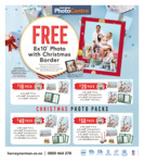 Free 8" x 10" Photo with Christmas Border @ Harvey Norman