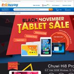 Black November Tablet Sale: Tablets from US $35.46 with Free Shipping @ Everbuying