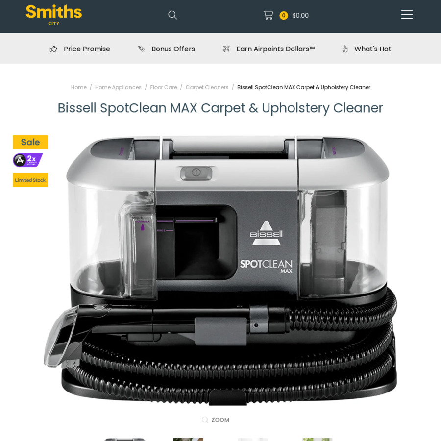 Bissell SpotClean Portable Deep Cleaner - JB Hi-Fi