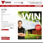 Win a Farm Shed Worth $10,000 from Versatile