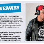 Win 1 of 2 Double Passes to for The Mixtape Vol.2 from The Dominion Post (Wellington)