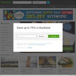 20% off Sitewide @ Groupon
