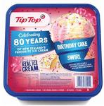 Win 1 of 5 Tip Top Birthday Cake Swirl Ice Cream for 12 Weeks (2lt X 12 Tubs) from Womans Day