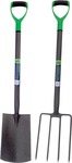 Saxon Garden Spade and Fork Set for $9.98 at Bunnings