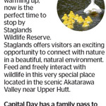 Win a Family Pass to Staglands Wildlife Reserve from The Dominion Post (Wellington)