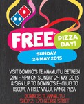 Free Pizza Day @ Domino's Pizza Te Awamutu & Levin Stores (Sunday 2pm-4pm)