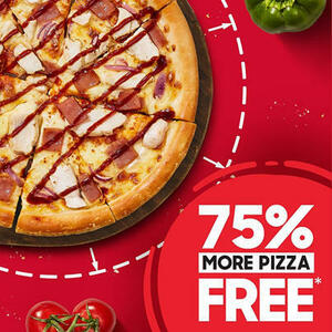 Free Upsize on Any Deluxe Pizza to XL @ Pizza Hut - ChoiceCheapies