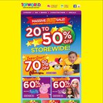 Toy World - 20%-50% off Everything
