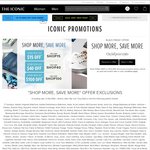 THE ICONIC Shop & Save - $15 off $100+ Spend, $40 off $200+ Spend, $100 off $400+ Spend