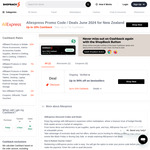 AliExpress: Up to 10% Cashback + $5 When You Shop via Extension @ ShopBack NZ