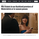 Win a Double Pass to Auckland Premiere or in-Season Passes to Materialists from Flicks