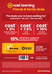 Friends & Family Offer: Cost +5%, Cost +7.5% or Cost +10% on Selected Brands (Exclusions Apply) @ Noel Leeming