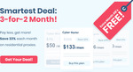Get 3 Months for The Price of 2 from $50 USD (~ $78 NZD) Per Month @ Smart Proxy