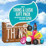 Win a Natural Thins and Lush Gift Pack for You and a Friend Worth $500 @ New World