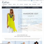 $20 AUD (~$22.60 NZD) off on Full Priced Items ($20 Min Spend) (e.g. 8 Tops - $113 Shipped) @ Katies