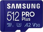 Samsung PRO Plus 512GB MicroSD A$43 + Shipping ($0 with A$59 Spend) @ Amazon US via AU