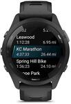 Garmin Forerunner 265 GPS Watch (Black/Powder Gray) $674.24 @ Rebel Sport