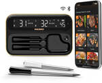 INKBIRD Bluetooth Wifi Wirefree BBQ Thermometer 2-Probe Set INT-12-BW $99 Delivered (Was $235) @ INKBIRD