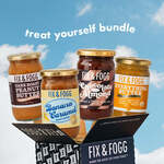 Choc Almond Butter 275g + Banana Caramel PB 275g + Dark Roast PB 375g + Everything Butter 275g $31 Delivered @ Fix & Fogg