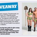 Win 1 of 2 Pairs of Thunderpants from The Dominion Post