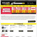 Dick Smith - $25 off $99 Spend, $45 off $300, $75 off $500, $100 of $1000